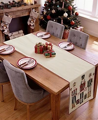 Avanti Nutcracker Trio Table Runner, 14" x 72"