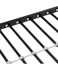 Streamdale Furniture Modern Space-Saving Stacked Metal Bed Frame, Noise-Free, Easy Assembly