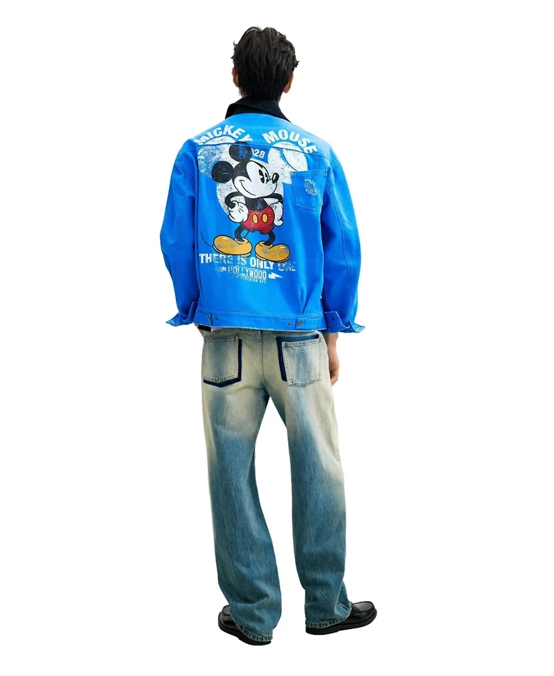 Desigual Men's Printed Mickey jacket