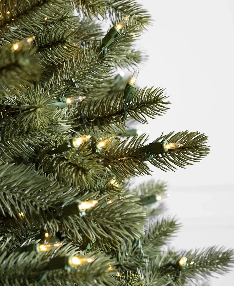 Balsam Hill 6.5' Pre-Lit Vermont White Spruce Ledc Artificial Christmas Tree