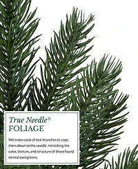 Balsam Hill 7.5' Pre-Lit Vermont White Spruce Ledc Artificial Christmas Tree