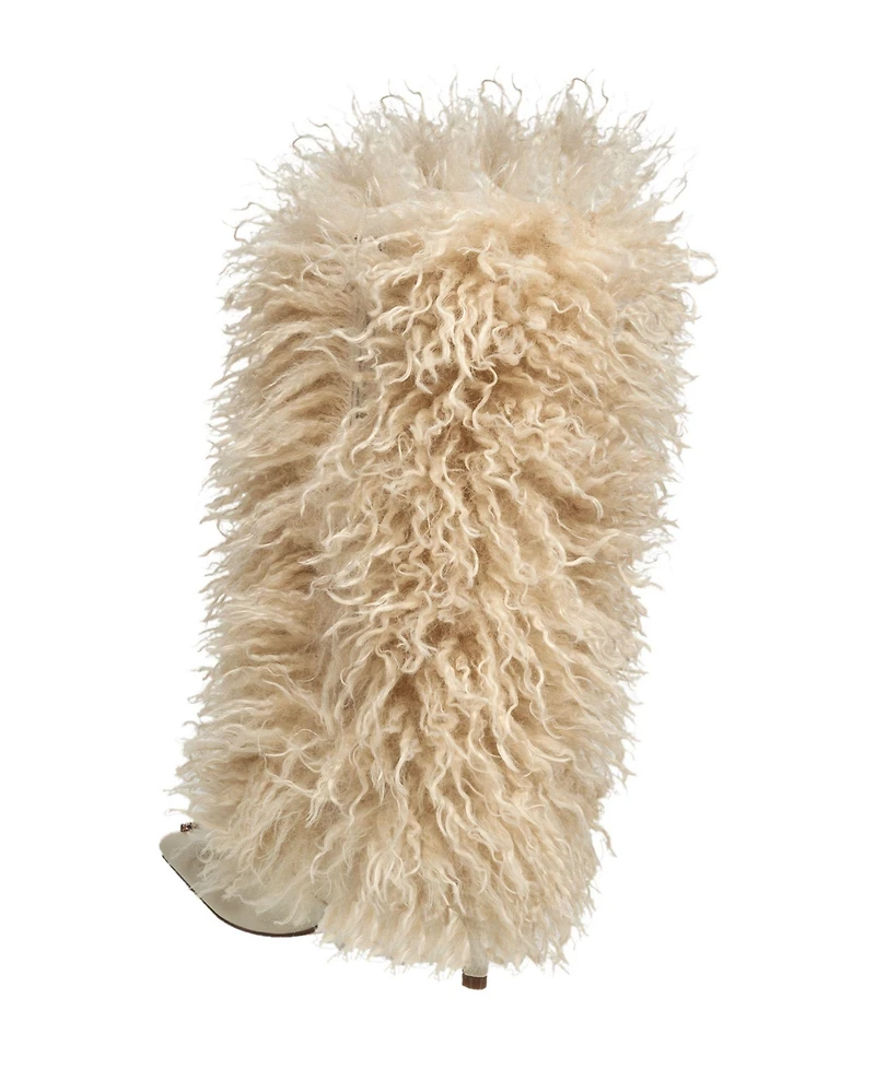 True Religion Women's Carter Faux Fur Boot