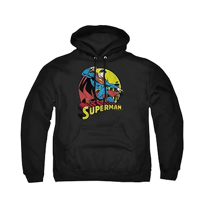 Superman Men's Dc Graphic Kangaroo-Pocket Hoodie