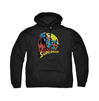 Superman Men's Dc Graphic Kangaroo-Pocket Hoodie