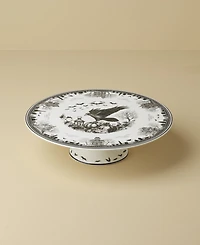 Lenox Haunted Village Cake Plate