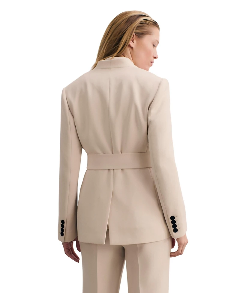 The Fold Women's Selsey Doppio Crepe Blazer