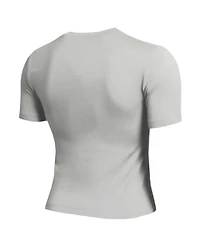 Champion Women's Seattle Mariners Soft-Touch Fitted Cropped T-Shirt