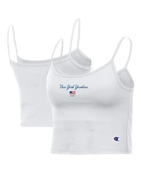 Champion Women's New York Yankees Scoop Neck Built-in Bra Tank Top
