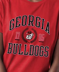 Champion Women's Georgia Bulldogs Lifestyle Short-Sleeve Crewneck T-Shirt
