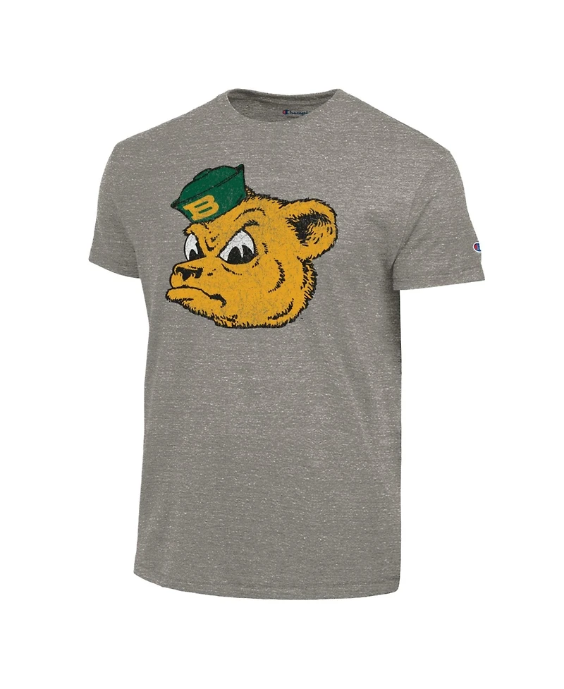 Champion Men's Charcoal Baylor Bears Triumph Tri-Blend T-Shirt