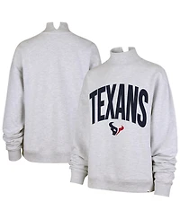 '47 Brand Women's Subtle Muse Mock-Neck Long-Sleeve Relaxed-Oversized Sweatshirt