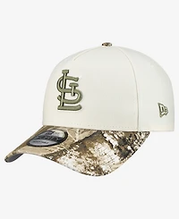 New Era Men's Khaki/Realtree Camo St. Louis Cardinals 9FORTY A-Frame Adjustable Hat
