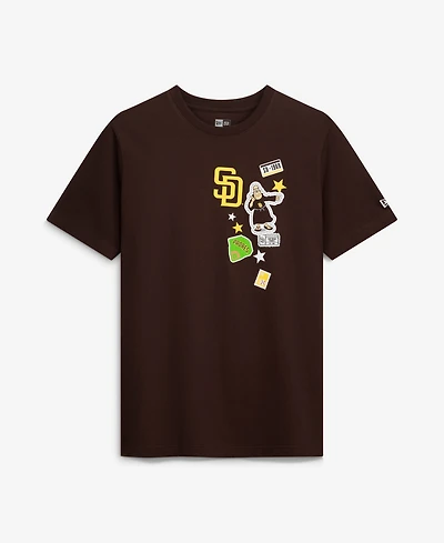 New Era Men's San Diego Padres City Patch Graphic Short-Sleeve T-Shirt