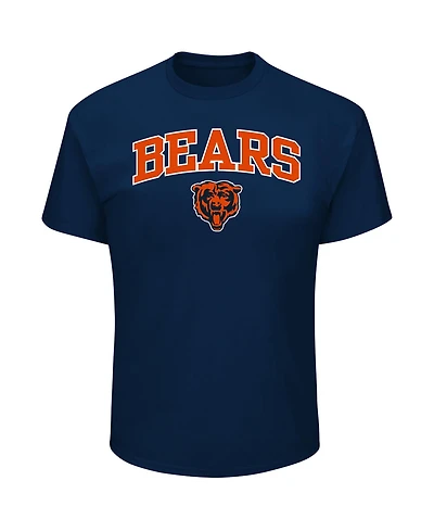 Fanatics Men's Big & Tall Chicago Bears Arch Logo Classic-Fit T-Shirt