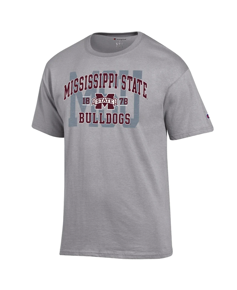 Champion Men's Heather Gray Maryland Terrapins Varsity T-Shirt