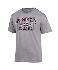 Champion Men's Heather Gray Maryland Terrapins Varsity T-Shirt