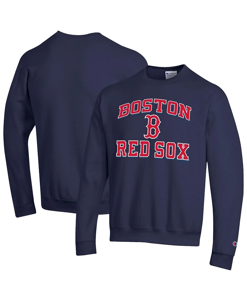 Champion Men's Boston Red Sox Heart Soul Powerblend Fleece Sweatshirt