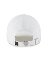 '47 Brand Women's White Milwaukee Brewers Trendy Script Clean Up Adjustable Hat