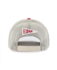 '47 Brand Men's Red San Francisco 49ers Egremont Well-Worn Adjustable Trucker Hat