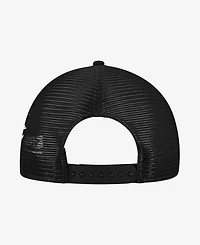 New Era Men's Black Detroit Lions City Script 9FORTY A-Frame Adjustable Hat