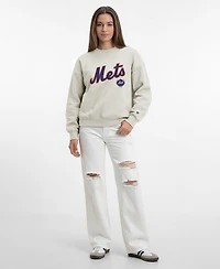 Champion Women's Oatmeal New York Mets All-Star Sweatshirt