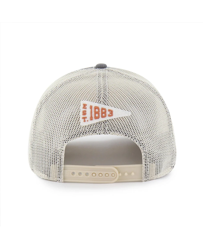 '47 Brand Men's and Women's Charcoal Texas Longhorns Egremont Well-Worn Adjustable Trucker Hat