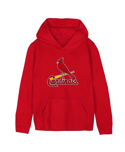 Outerstuff Preschool Red St. Louis Cardinals Primary Logo Fleece Hoodie