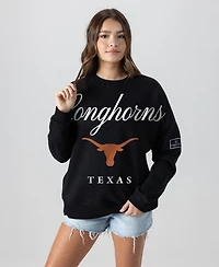 Gameday Couture Women's Texas Longhorns Oversized Fleece Sweatshirt