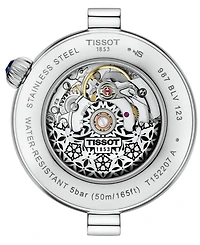Tissot Women's Desir Automatic Silver-Tone Stainless Steel Bracelet Watch 28mm