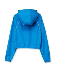 Lands' End Girls Active Long Sleeve Hooded Track Jacket