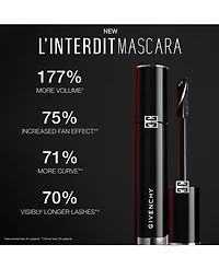 Givenchy L'Interdit Volumizing & Lengthening Mascara, 0.14 oz.