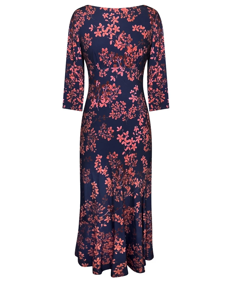 Alie Street London Women's Asymmetric Bias Cut Midi Dress