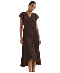 Phase Eight Women's Louisa V-Neck Pleated Wrap Dress