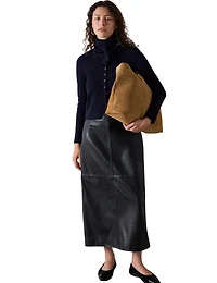 Whistles Women's Crew Neck Scarf Cardigan