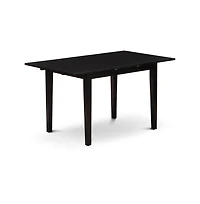 East West Furniture Dining Table- Dining Chairs