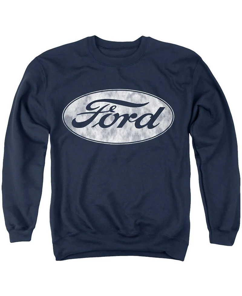 Mustang Men's Ford Logo Graphic Regular-Fit Crewneck Sweatshirt