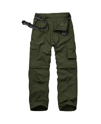 Piscifun Mens Convertible Zip Off Hiking Cargo Pants Quick Dry Upf 50 Water Resistant Outdoor