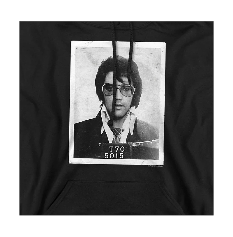 Elvis Men's Presley Framed Graphic Pullover Hoodie