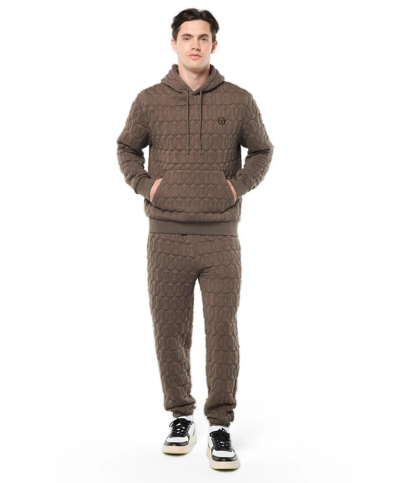 Sergio Tacchini Men's Aversa Quilted Hoodie
