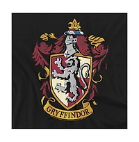 Harry Potter Men's Gryffindor Crest Graphic Crewneck Pullover Sweatshirt