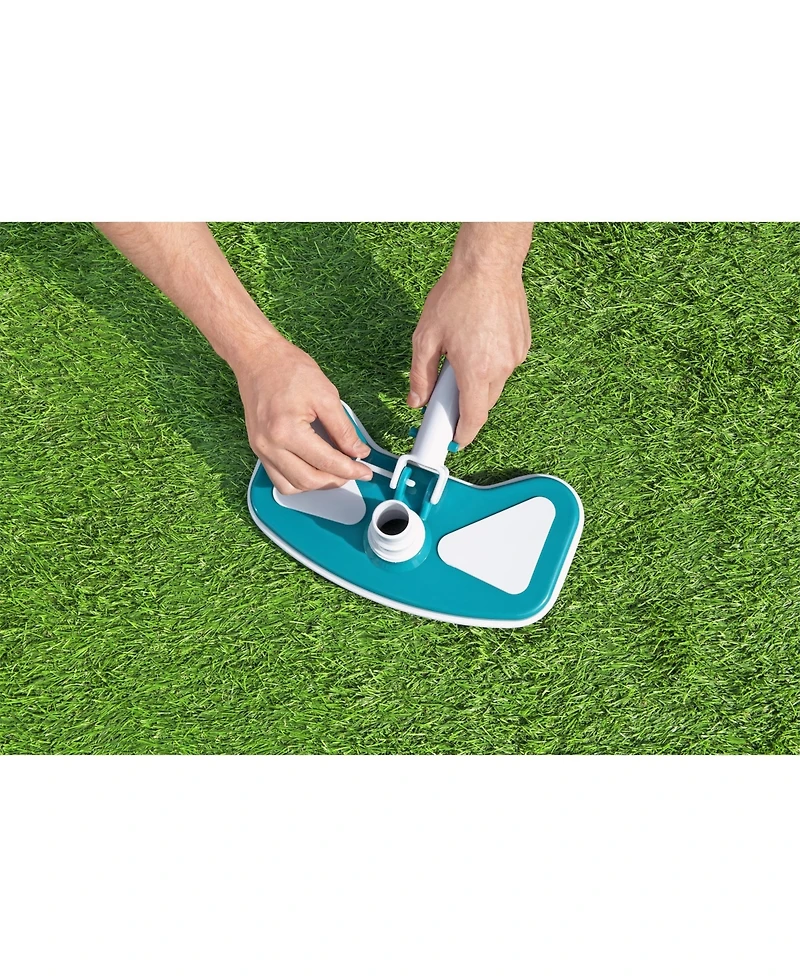 Bestway Flowclear AquaClean 110 Inch Pool Vacuum for 20 Feet Above Ground Pools