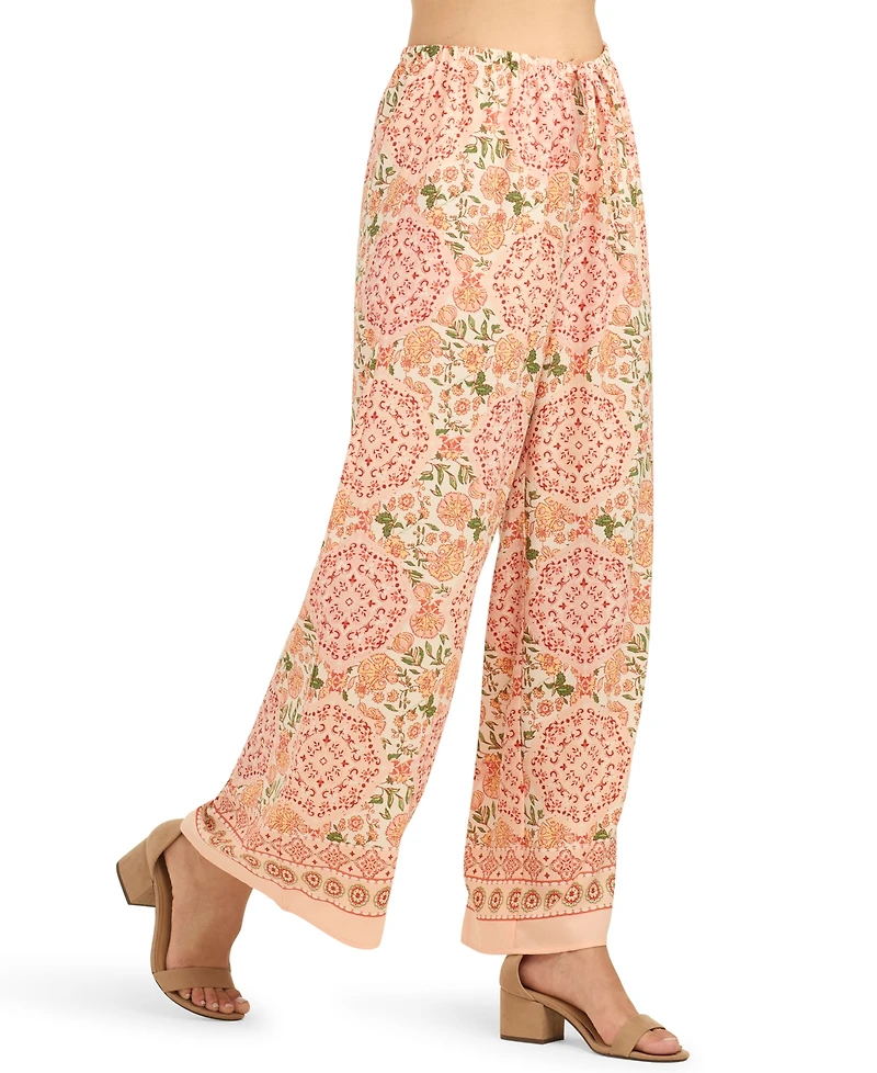 Bcx Juniors' Wide-Leg Pull-On Pants