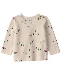 Carter's Baby Girls' Christmas Tree Crewneck T-Shirt, Dress and Tights, 3-Piece Set