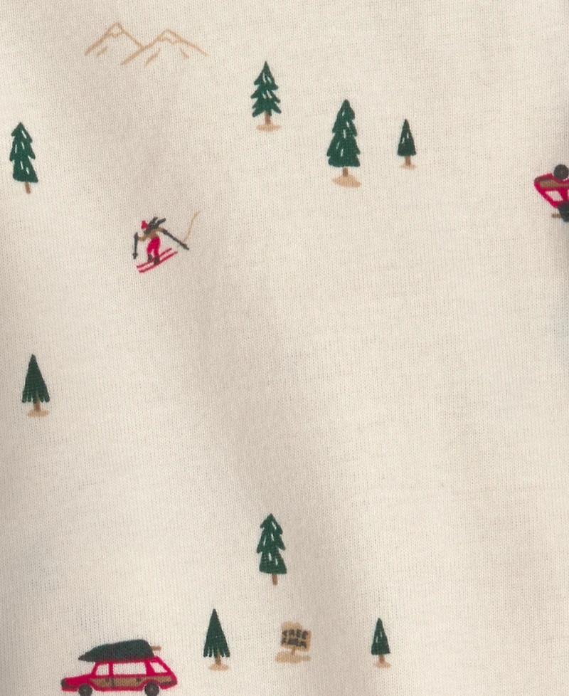 Carter's Baby Boys' Christmas Fleece Layering Vest, Bodysuit and Jogger Pants, 3-Piece Set