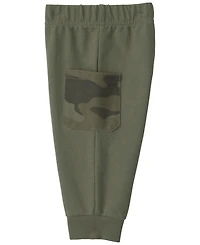 Carter's Baby Boys' Camo Vest, Long-Sleeve Bodysuit and Pants, 3-Piece Set