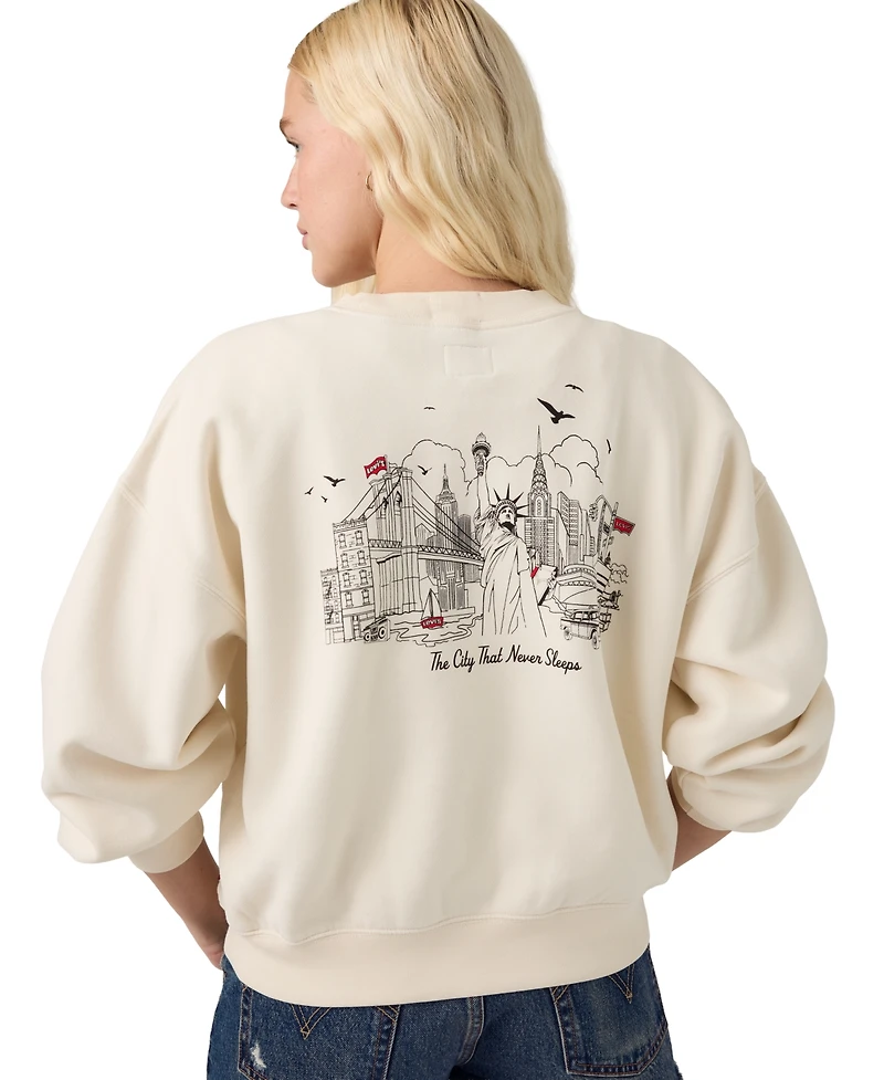Levi's Women's Vintage Boxy Graphic Sweatshirt