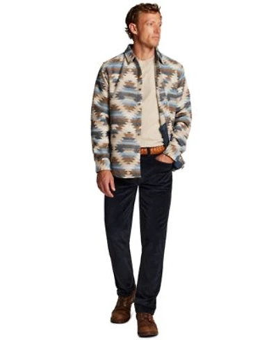 Weatherproof Vintage Mens Microstripe Crewneck T Shirt Superfine Corduroy Pants Unlined Southwest Shirt Jacket