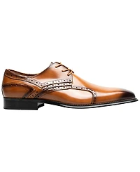 Stacy Adams Men's Alexander Perforated Calf Leather Plain-Toe Oxfords