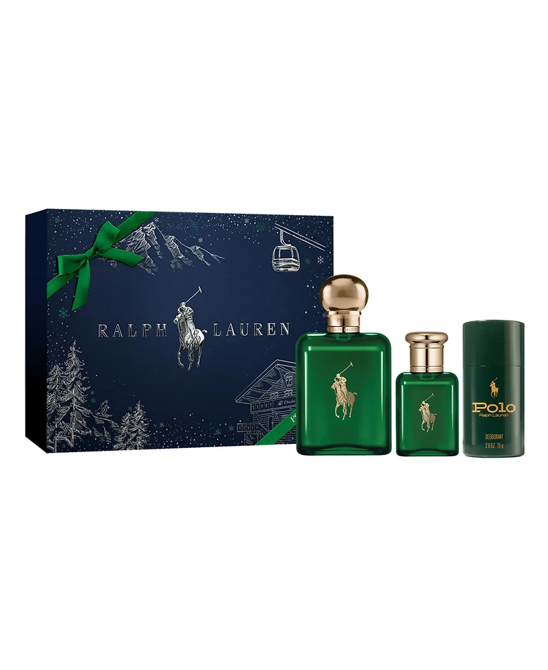 Ralph Lauren 3-Piece Polo Green Eau de Toilette Gift Set