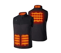 ororo Men's 4-Zone Sweater Heated Fleece Vest